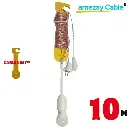 Lampada portatile 10 metri | CableNest™ Serie professionale con attacco Tij