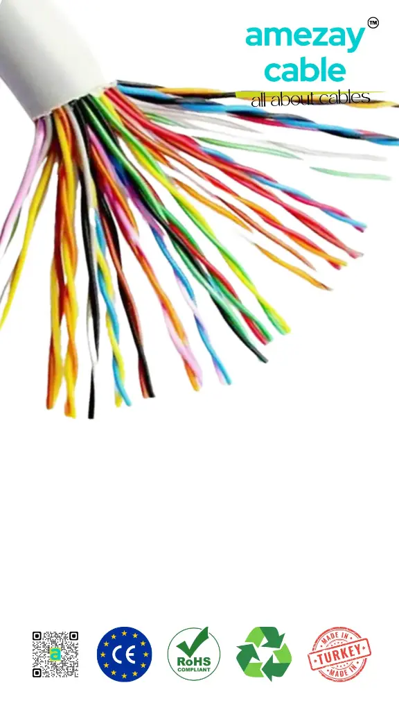 6x2x0.50 mm² Communication Cable | Amezay Cable | All About Cables